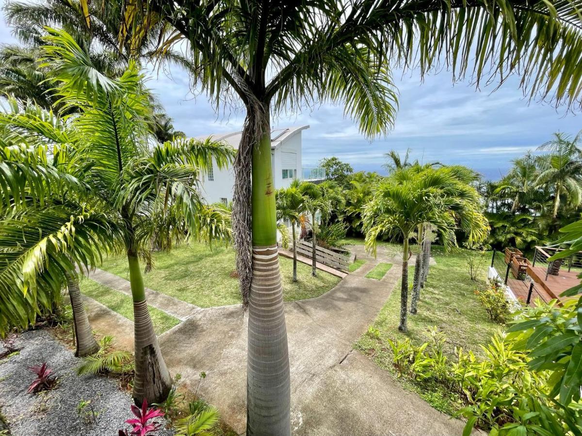 Grande Villa Au Calme - Vue Exceptionnelle - Climatisation - Piscine Sel Chauffee - Jardin Tropical Vincendo Exteriör bild