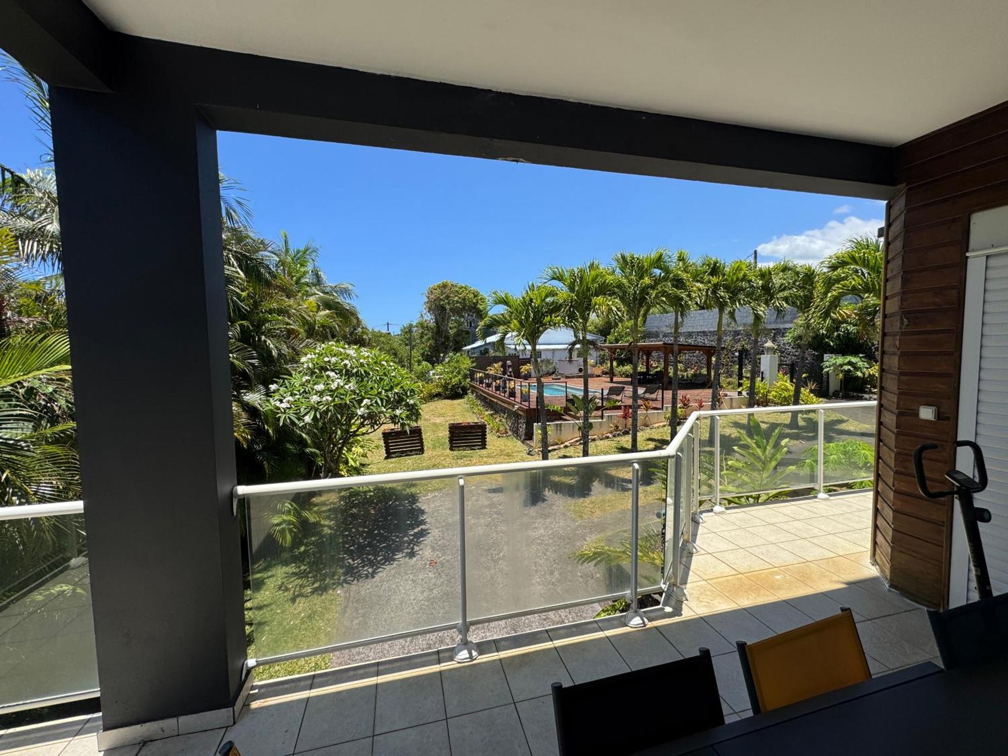 Grande Villa Au Calme - Vue Exceptionnelle - Climatisation - Piscine Sel Chauffee - Jardin Tropical Vincendo Exteriör bild
