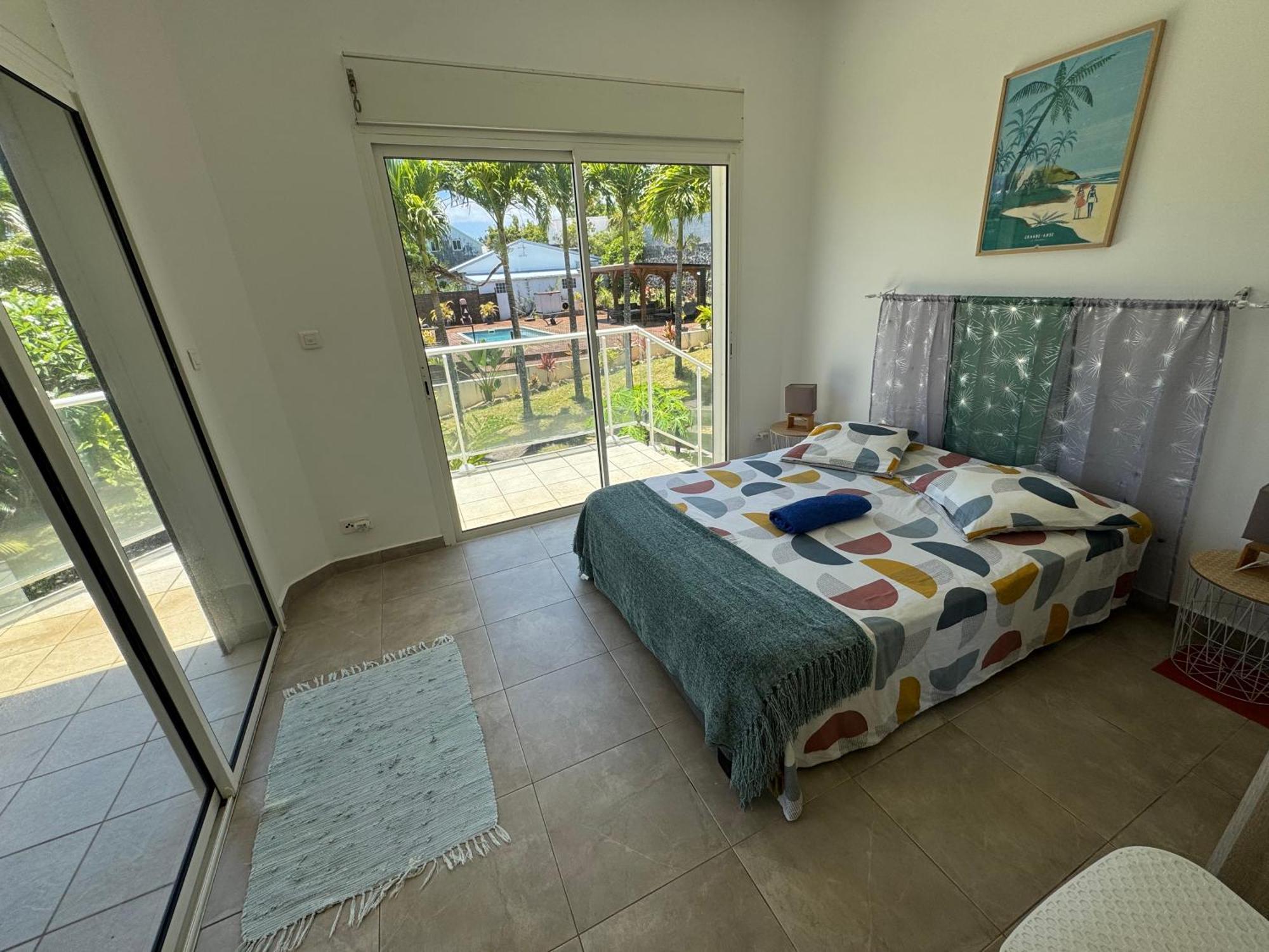 Grande Villa Au Calme - Vue Exceptionnelle - Climatisation - Piscine Sel Chauffee - Jardin Tropical Vincendo Exteriör bild