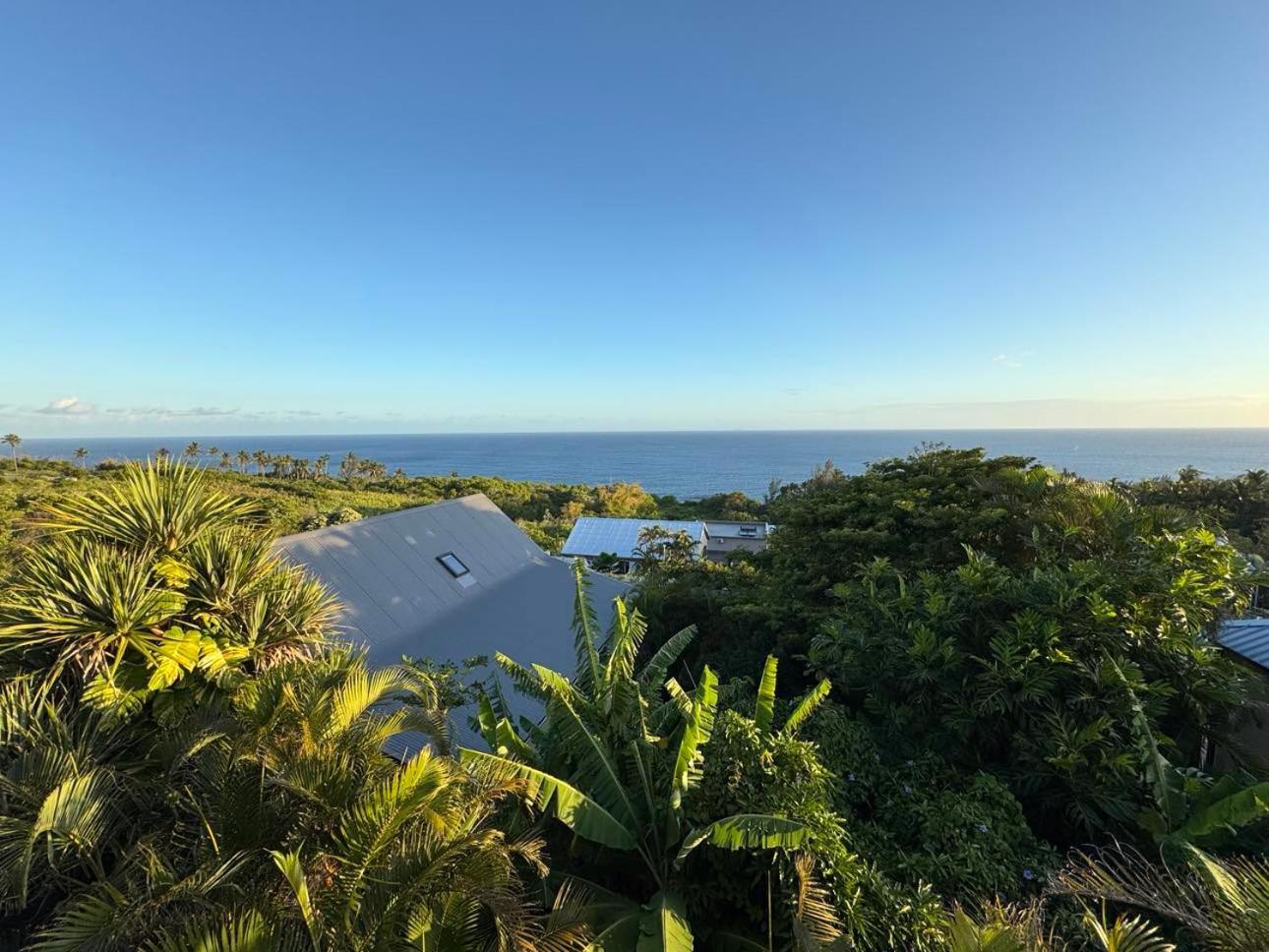 Grande Villa Au Calme - Vue Exceptionnelle - Climatisation - Piscine Sel Chauffee - Jardin Tropical Vincendo Exteriör bild